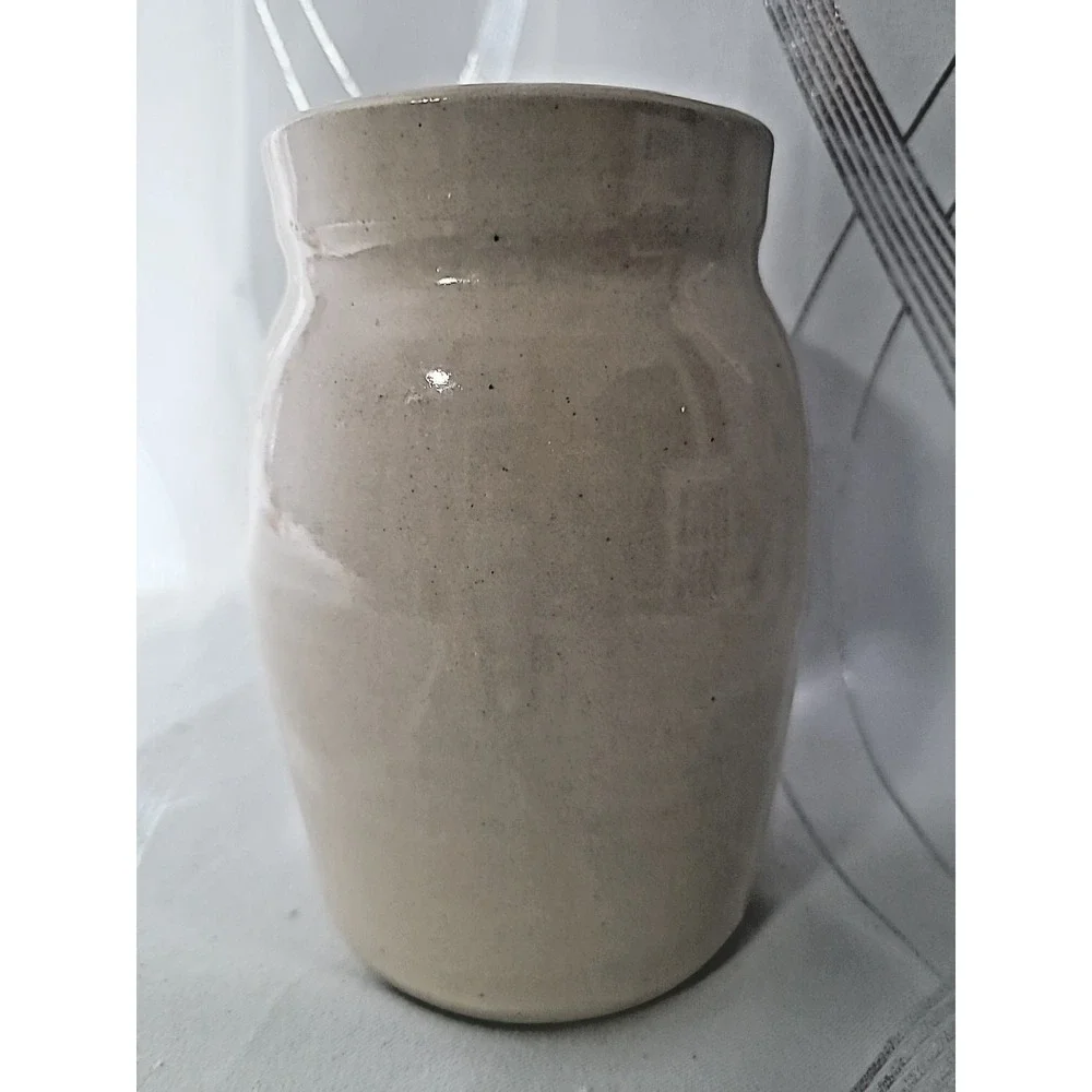 Vintage Paul Storie Pottery Vase Marshall TX‎ Dancing Bear Crock 6.5